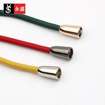 Metal hanging bell single hole down jacket clothing accessories large dress rope buckle alloy stop slip buckle tightness adjustment buckle clasp