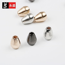 Yongsheng High-end Metal Hanging Bell Clothing Accessories Bunch Pocket Cap Rope Buttoned Pants Rope Buckle DIY Button fastening Sub-stop slip buckle