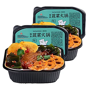 日日煮网红自热蔬菜火锅230g*5盒