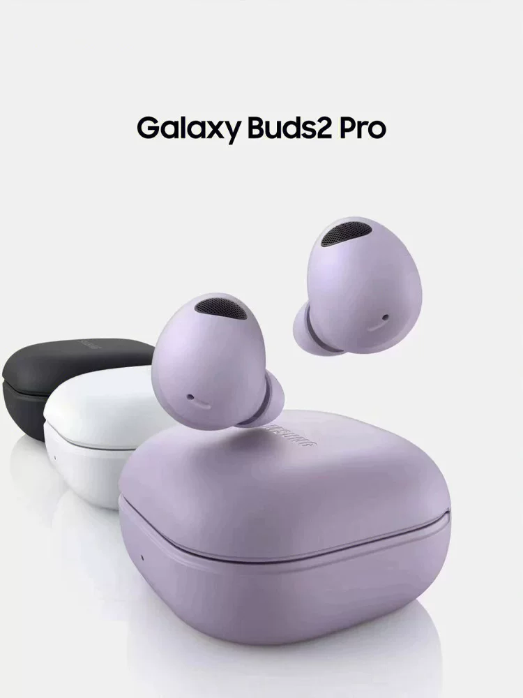 Наушники Samsung Buds2 Pro с корпусом зарядки Bud2Pro, коробка для наушников, запасной левый динамик