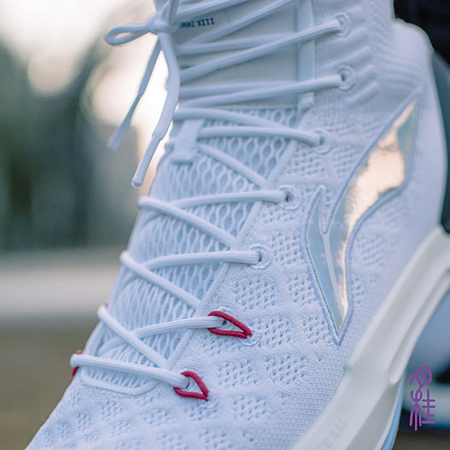 Giày bóng rổ Li Ning 驭 Đẹp trai 13 thế hệ Wade cao để giúp người chơi mới chơi bóng rổ phiên bản khai sáng ABAP075 - Giày bóng rổ shop giày thể thao