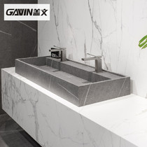 Nordic wall rock plate washbasin hand wash basin wash basin basin bathroom cabinet basin customization