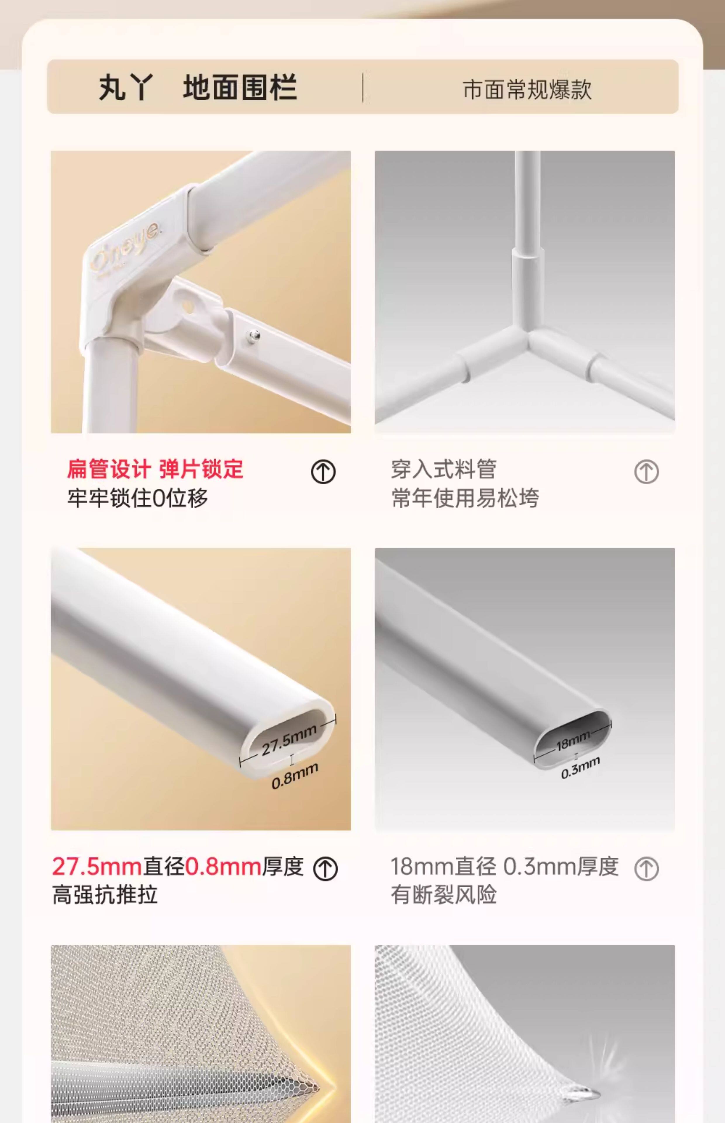 Детский манеж 丸丫围栏防护栏婴儿客厅地上爬行学步宝宝室内家用爬垫儿童游戏栏