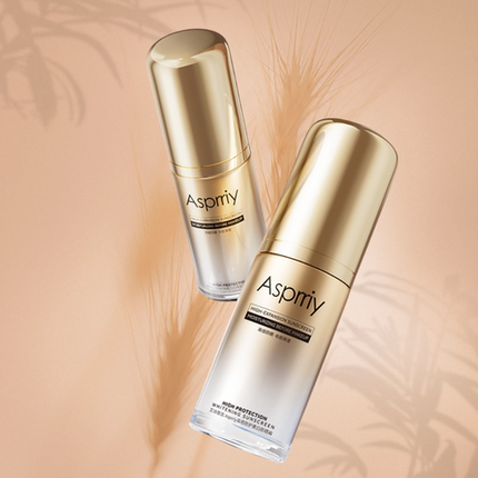 Asprriy高倍防护美白防晒霜不油腻清透提亮肤色防晒乳霜防水防汗