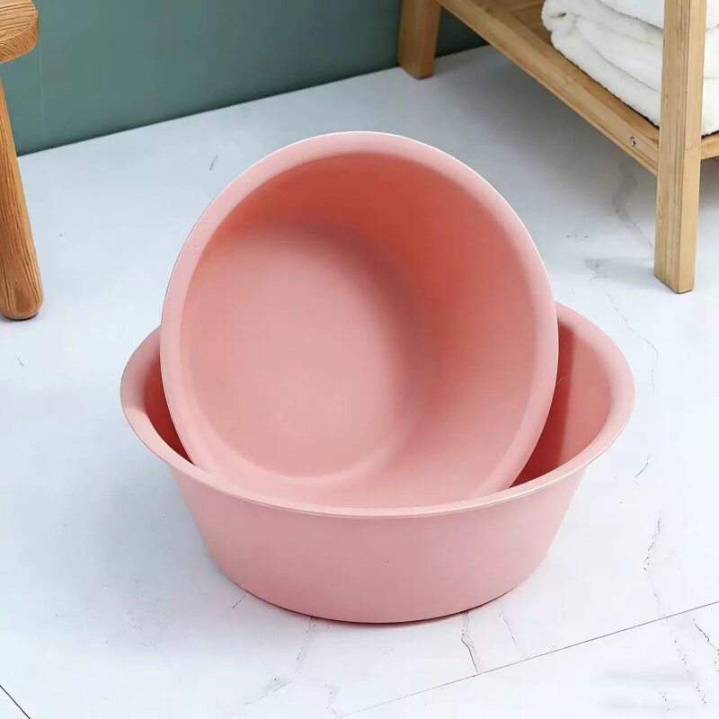 耐摔加厚加硬小脸盆浴室宿舍多用洗菜盆洗衣盆大号洗脚盆洗脸盆f
