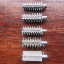 Electric scaler head Six-sided stainless steel 304 head thickened blunt teeth Durable fish scale fast head