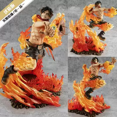 High-quality one piece fire fist Ace 15th anniversary large domestic model model statue decoration 520 birthday gift