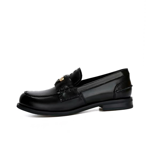 Монеты, туфли для кожаной обуви в английском стиле, ретро лоферы, в британском стиле, 2024 года, из натуральной кожи