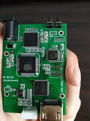 Full HD AHD CVI TVI CVBS to HDMI VGA CVBS signal converter board module 1080p