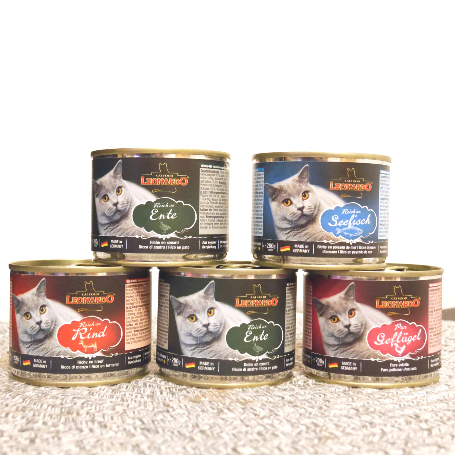 German Little Li Zi Cat Canned Young Cat Into Cat No Valley Staple Food Jar 200g 400g Poultry Rabbit Meat Marine Fish
