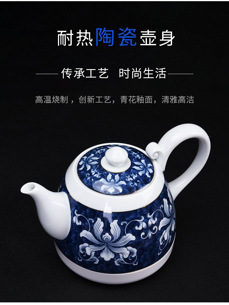 HaoFeng ceramic electric kettle household teapot electric power automatic insulation KaiShuiHu kettle kung fu tea stove