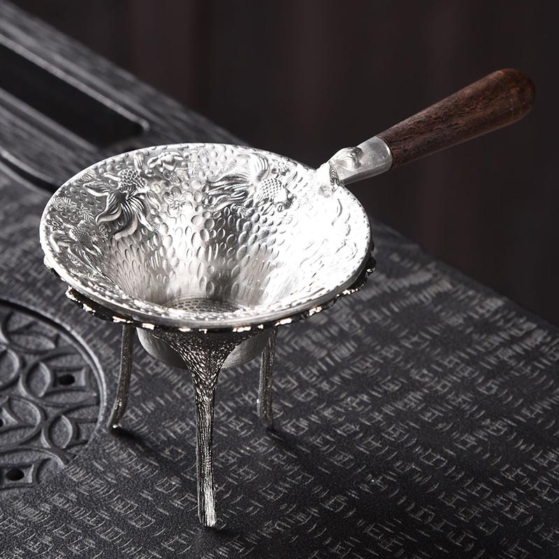 HaoFeng violet arenaceous creative children) kung fu tea tea tea strainer filter accessories tea tea tray decoration