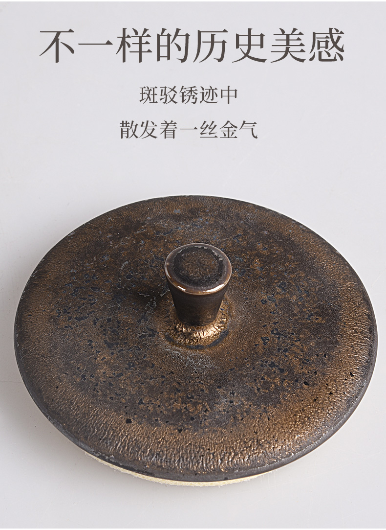 HaoFeng Japanese ceramic pot of pu 'er tea storage tanks seal pot home kung fu tea tea accessories