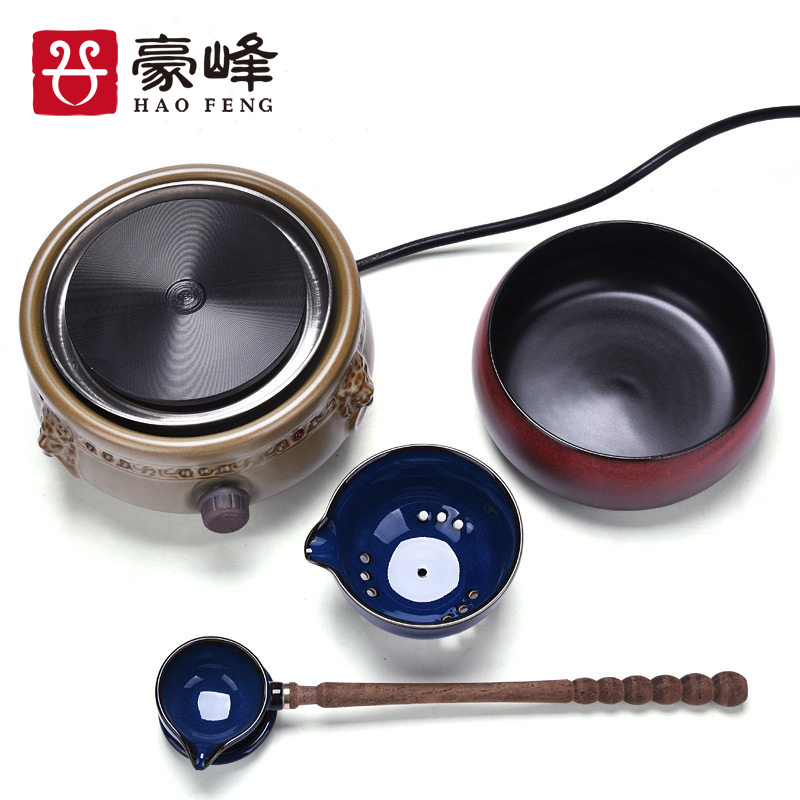 HaoFeng electric boiling tea exchanger with the ceramics TaoLu kung fu tea set home health tea pot of boiled tea stove heating points