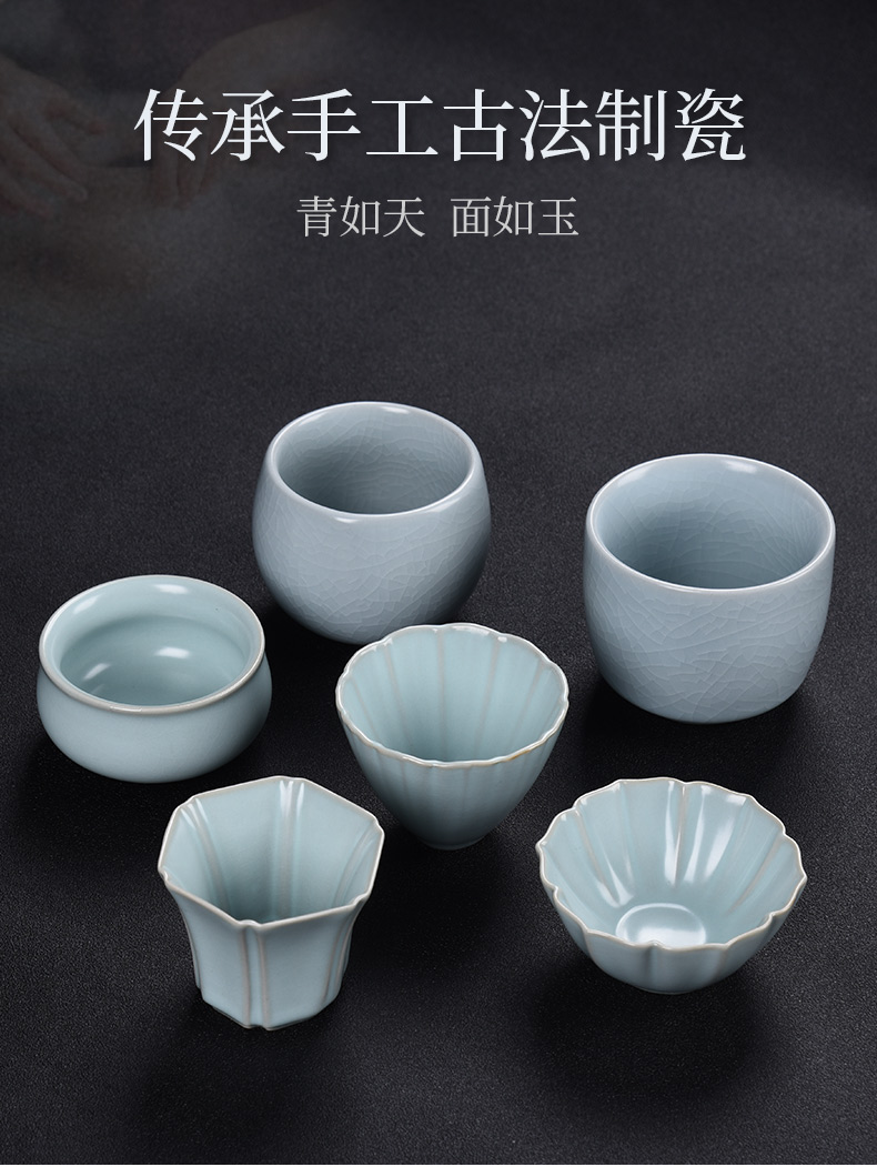 HaoFeng your up on ceramic cups individual cup sample tea cup Japanese master kung fu tea cups tea accessories