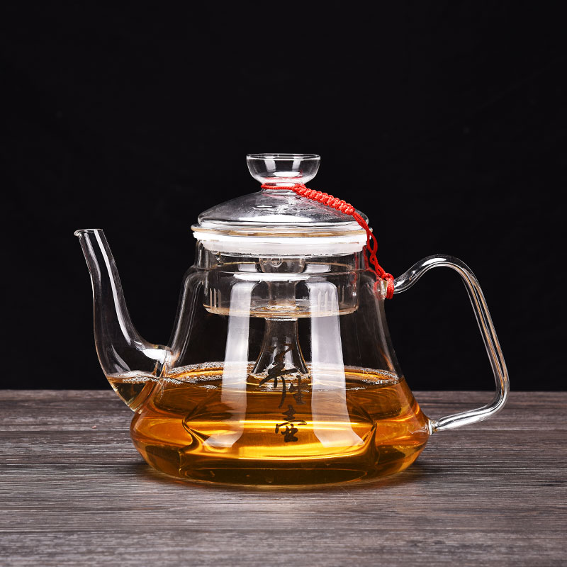 HaoFeng more heat resistant glass tea set suit household electric teapot the boiled tea, the electric TaoLu pu 'er tea steamer