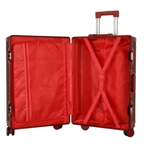 Чемодан для невесты, красная коробка