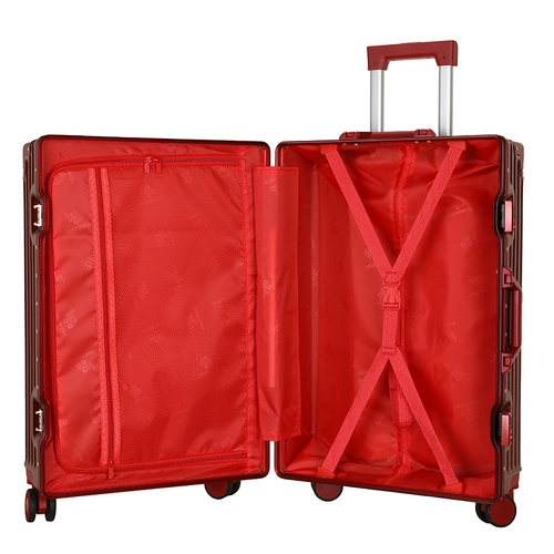 Чемодан для невесты, красная коробка