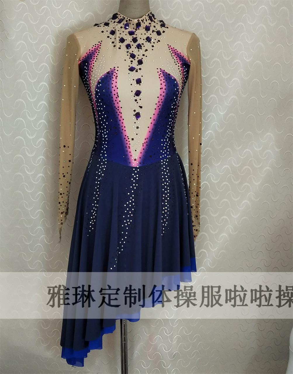 Yılene Custom) cheerleading suit technique to serve jazz cheerleading, artistic gymnastics to new group gymnastics