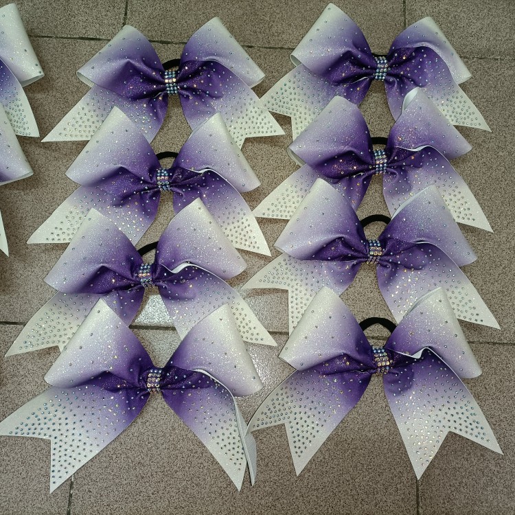 The Cheerleading Floral Bow Tie Competition Suit Accessories