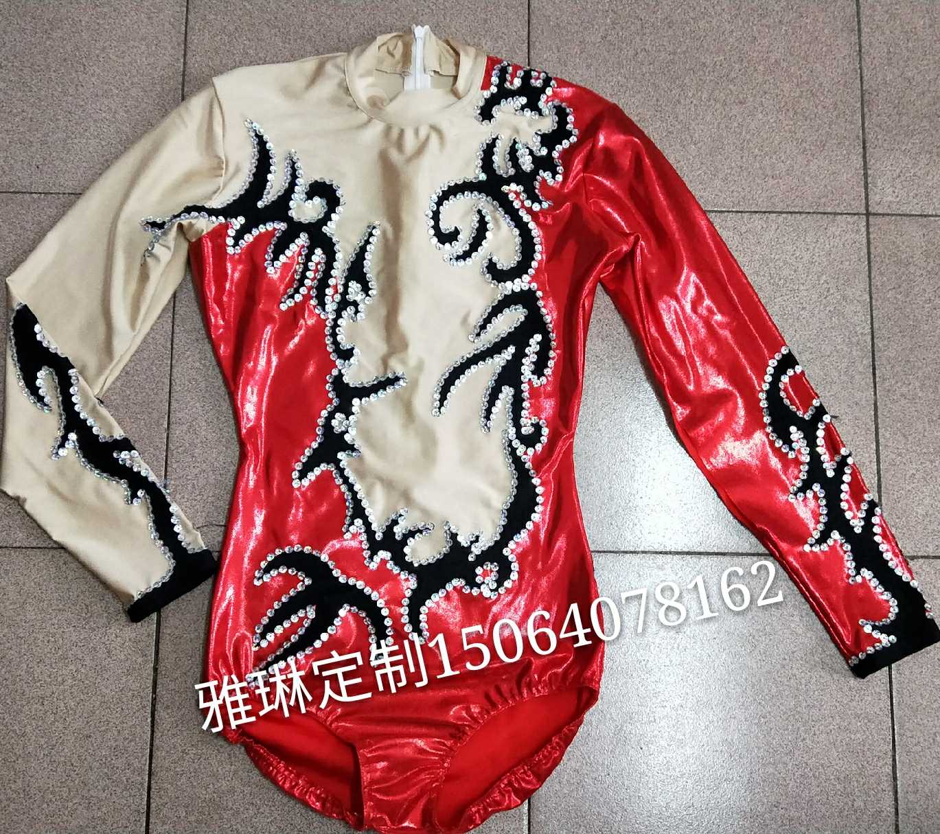 Yalin custom competitive aerobics suit Artistic gymnastics suit Export quality new single bar double bar men's and women's children's models
