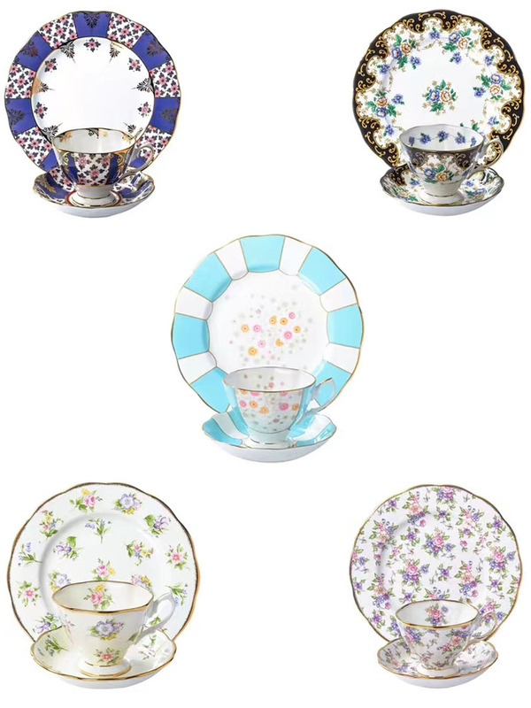 Royal Albert Royal Albert Centennial Series 1900-1940 Coffee Cup Dessert Plate Gift Box Royal Albert Royal Albert Centennial Series 1900-1940 Coffee Cup Dessert Plate Gift Box