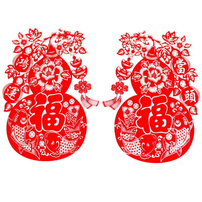 Tiger Year 50 60CM float window blossom glass window window and window? Car New Year's Big Big Shaw Tiger on Graphic