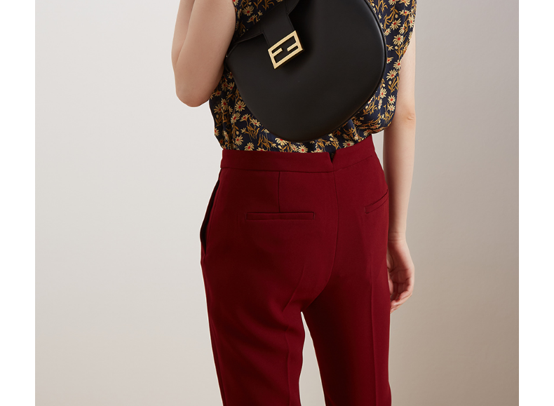 Fendi 芬迪 牛皮 女式小号新月包单肩包 8BR790 凑单折后￥5482包邮 多色可选 可叠加淘金币