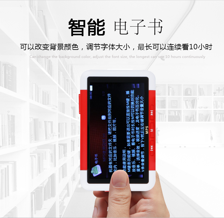 máy nghe nhạc bluetooth Máy nghe nhạc mini MP5 siêu mỏng Máy nghe nhạc MP3 Thẻ sinh viên Sách điện tử MP6 màn hình cảm ứng f75648 máy nghe nhạc hỗ trợ bluetooth