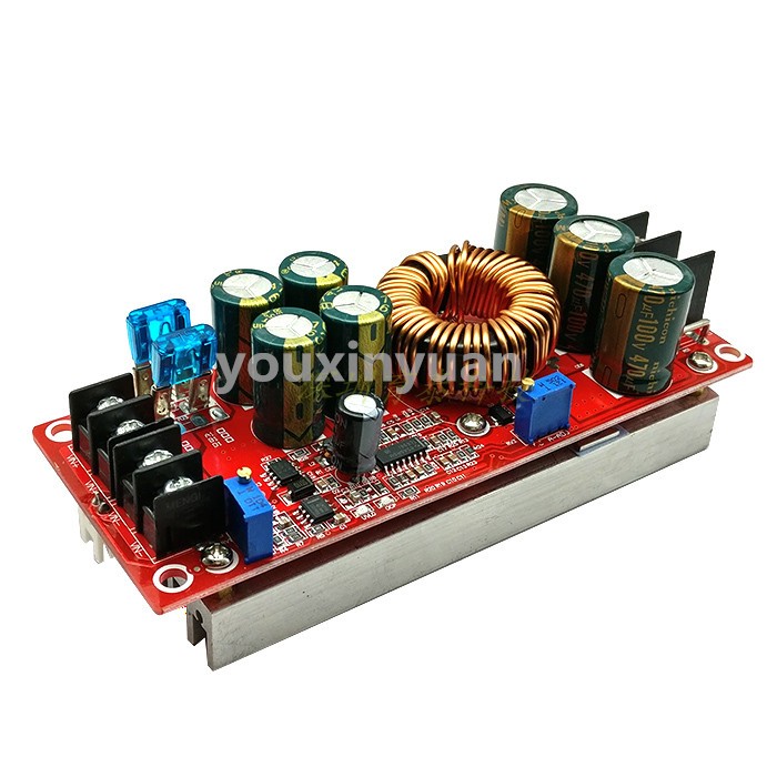New 1200W high power DCDC boost constant voltage constant current adjustable vehicle charging power module
