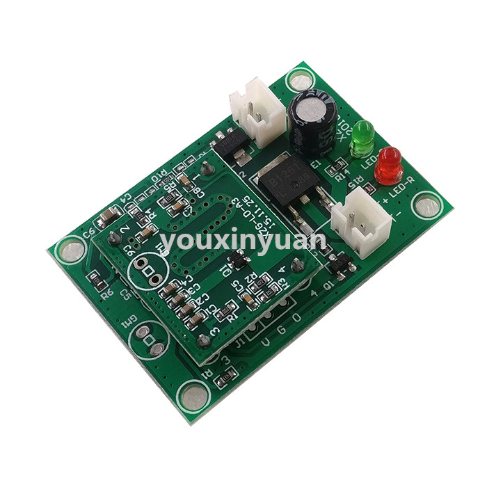 DC Microwave Module Microwave Sensor Switch Radar Switch Module Human Body Sensor Switch