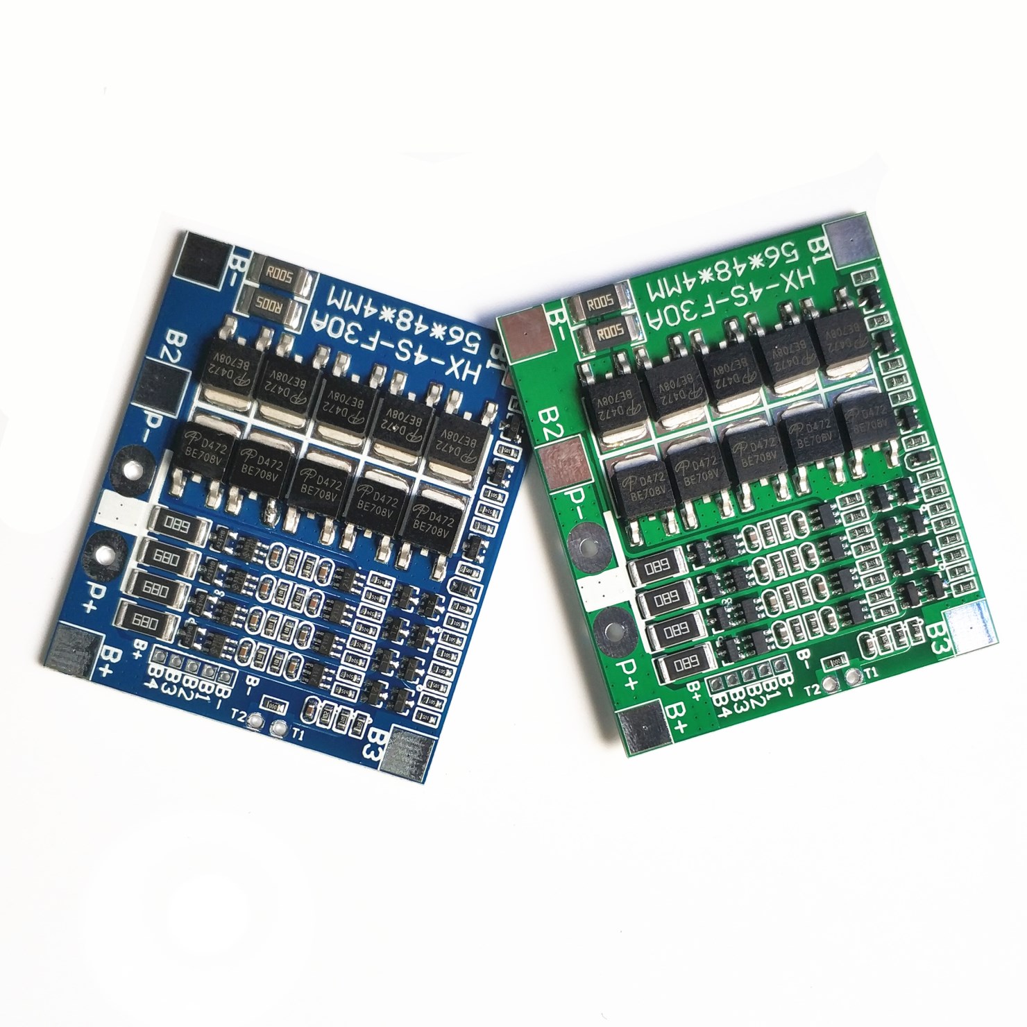 4 strings of 14 8V lithium battery protection board with balanced four strings of 12 8v lithium iron phosphate battery protection board 30A