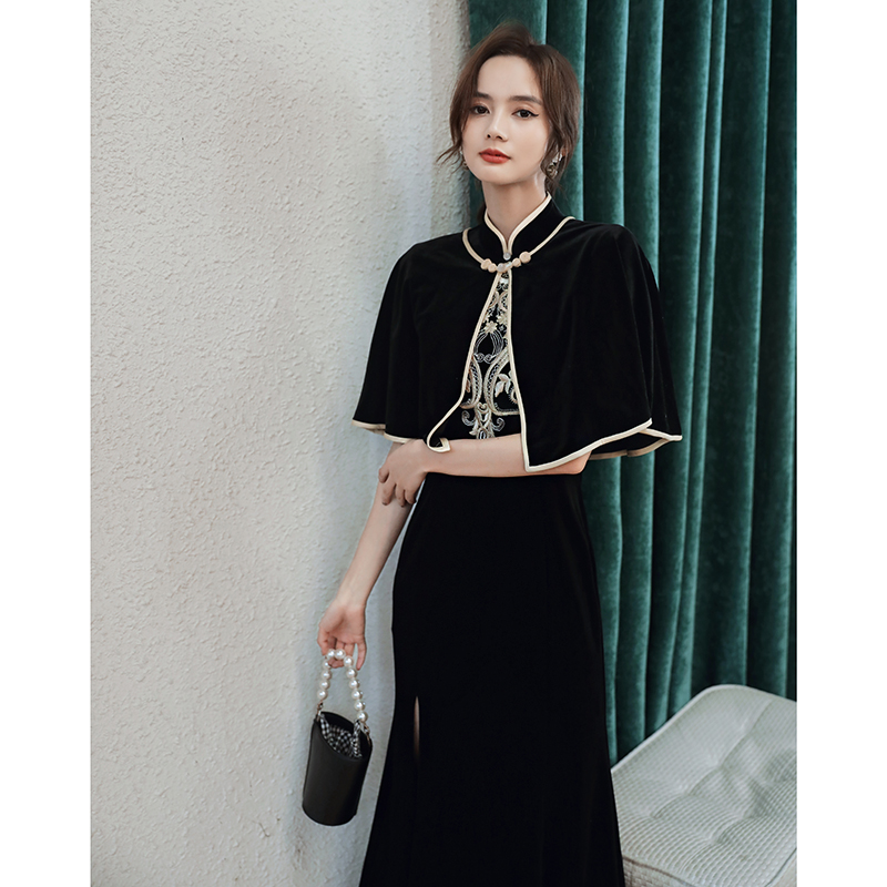  XXL+Black long cloak   + $32.53 