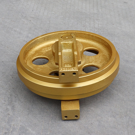 Hyundai Doosan 60 strange hand pointing wheel Longgong Yuchai Xu Lingong guide wheel Hengtian 70 chain support wheel gear ring