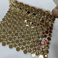 Металлическая круглая мозаика из нержавеющей стали на стену