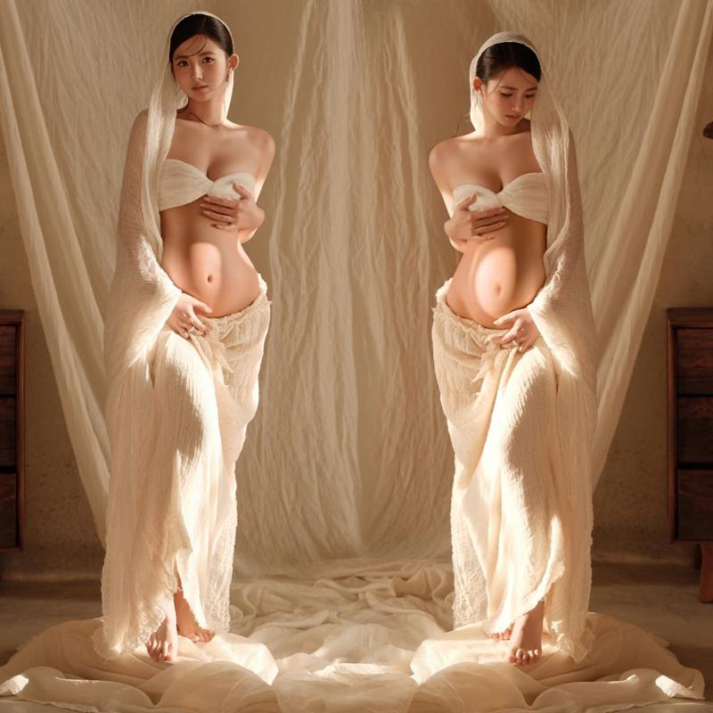 Pregnant Women's Photography Clothing, Pure and Sensual Style, Studio Photography, Pregnant Mother's Belly Photo Clothes, Home Photography, Art Photography Pregnant Women's Photography Clothing, Pure and Sensual Style, Studio Photography, Pregnant Mother's Belly Photo Clothes, Home Photography, Art Photography