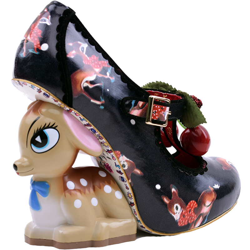European and American Alternative Cute Deer Heels, Fashion Special Heels, Animal Heels, Zodiac High Heels - in Stock