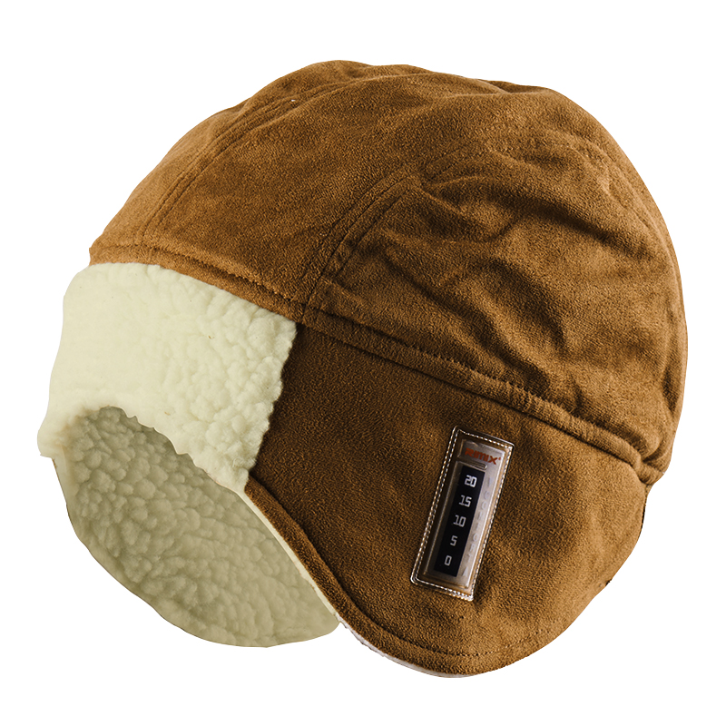 Autumn and winter warm lamb velvet earmuffs cycling outdoor windproof cold thickened Northeast youth men's and women's cotton hats