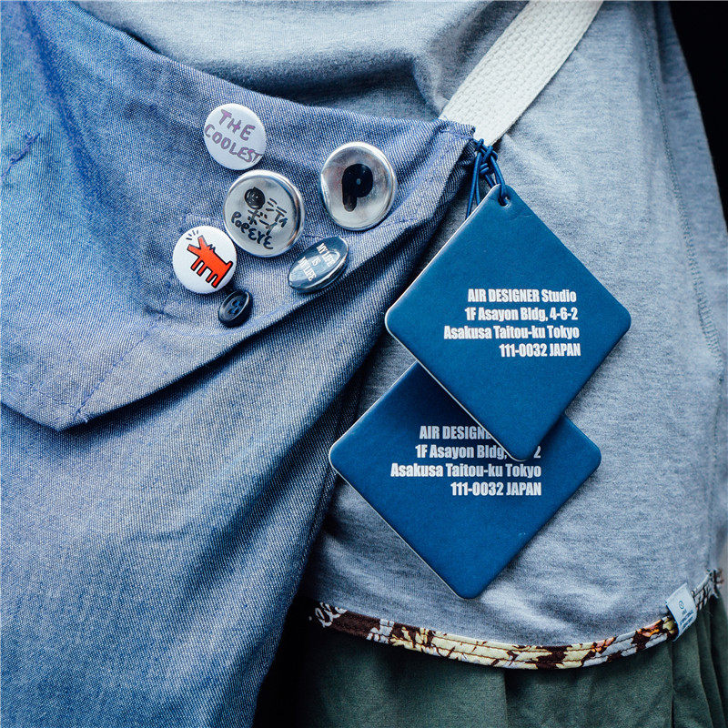 Spot Asigner Japanese car fragrance aroma hanging parts store series CAR TAG