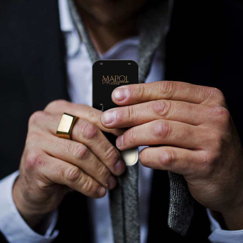 MAPOL MEN'S BALM Solid perfume cream with light fragrance persistent perfumery permalink with portable solid perfume