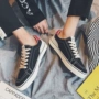 Dao cắt đen, sắt lưỡi, giày vải, rung, thời trang Hàn Quốc, giày thường, giày nam thoáng khí - Plimsolls giầy thể thao nam puma chính hãng