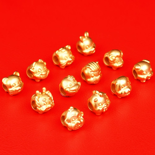 Браслет из красной нити, плетеные аксессуары, бусины, подвеска, китайский гороскоп