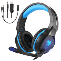 Butfulake SL-100 headset cable Amazon explosion e-sports eating chicken headphones single and double