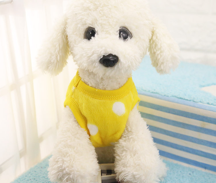 Pet quần áo vest chó quần áo mùa xuân Teddy gấu Xiong Bomei trang phục con chó con chó nhỏ mùa thu quần áo mùa xuân - Quần áo & phụ kiện thú cưng nón cho mèo