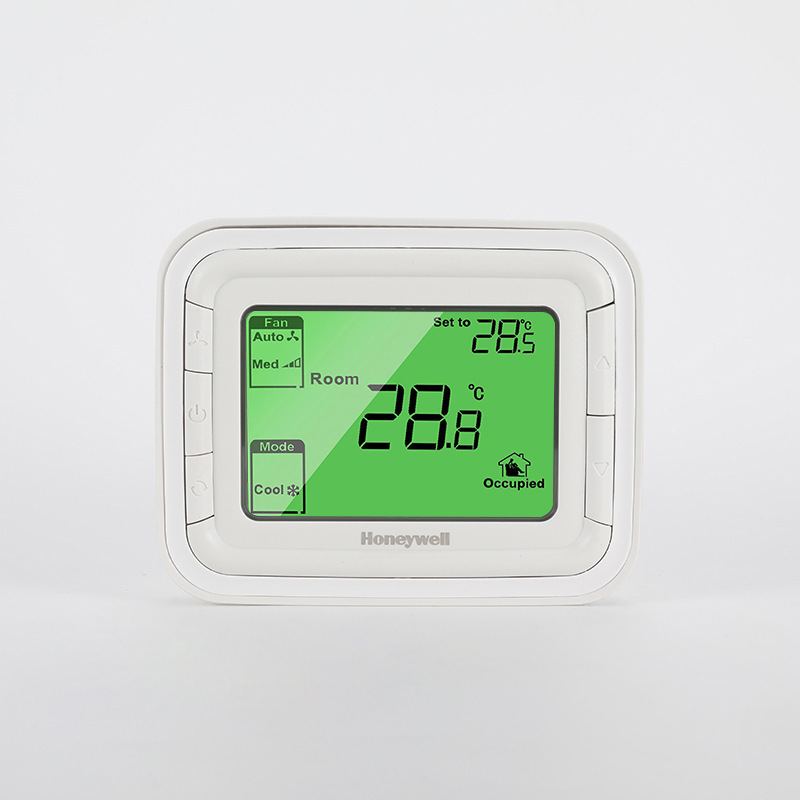 Compatible with Honeywell Central Air Conditioning Thermostat Horizontal Screen Vertical Model T6861V2Wb Fan Coil Unit Lcd Panel Compatible with Honeywell Central Air Conditioning Thermostat Horizontal Screen Vertical Model T6861V2Wb Fan Coil Unit Lcd Panel