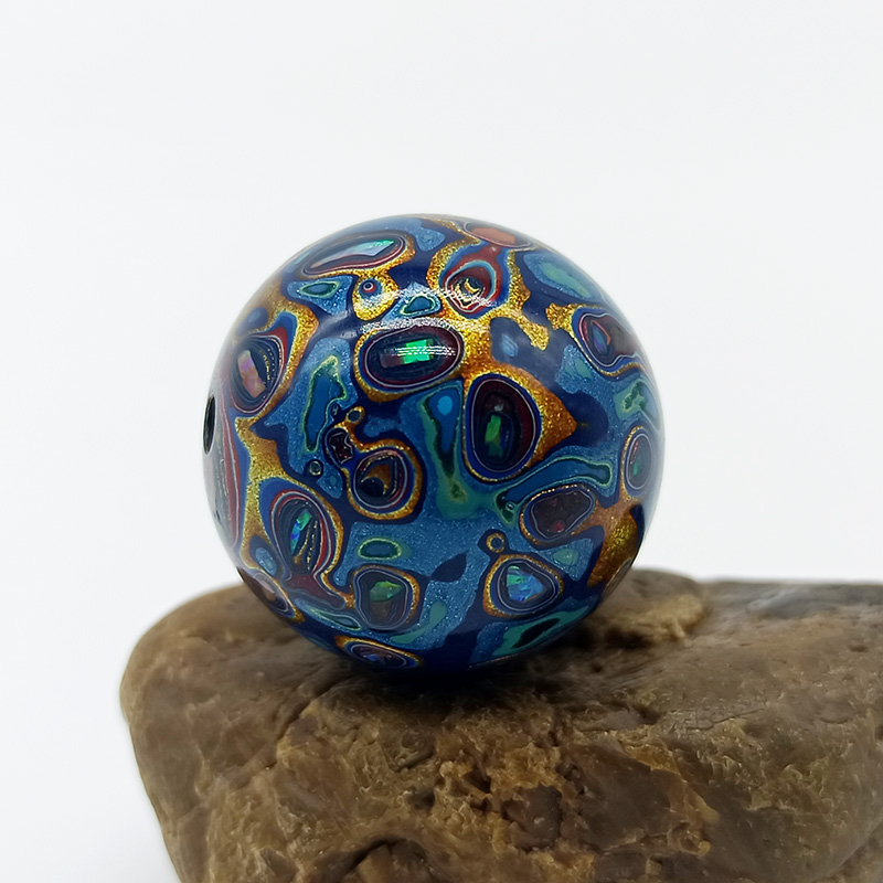 Buddha beads black sandalwood mother-of-pearl 2 0 opal rosary single beads loose beads chain beads bracelet hand-held diy text play lacquerware