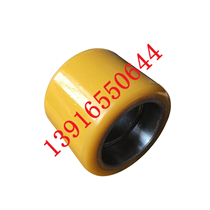 Electric fork truck wheel Hang fork small diamond CBD15 front wheel polyurethane bearing wheel 80 * 64-55 bearing wheel