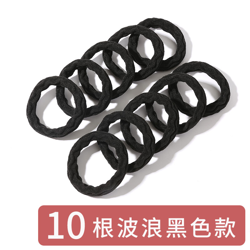 images 2:20 knotted high-bolt towel rings in Korean boxes without seams durable headline hairpin curd hair rings