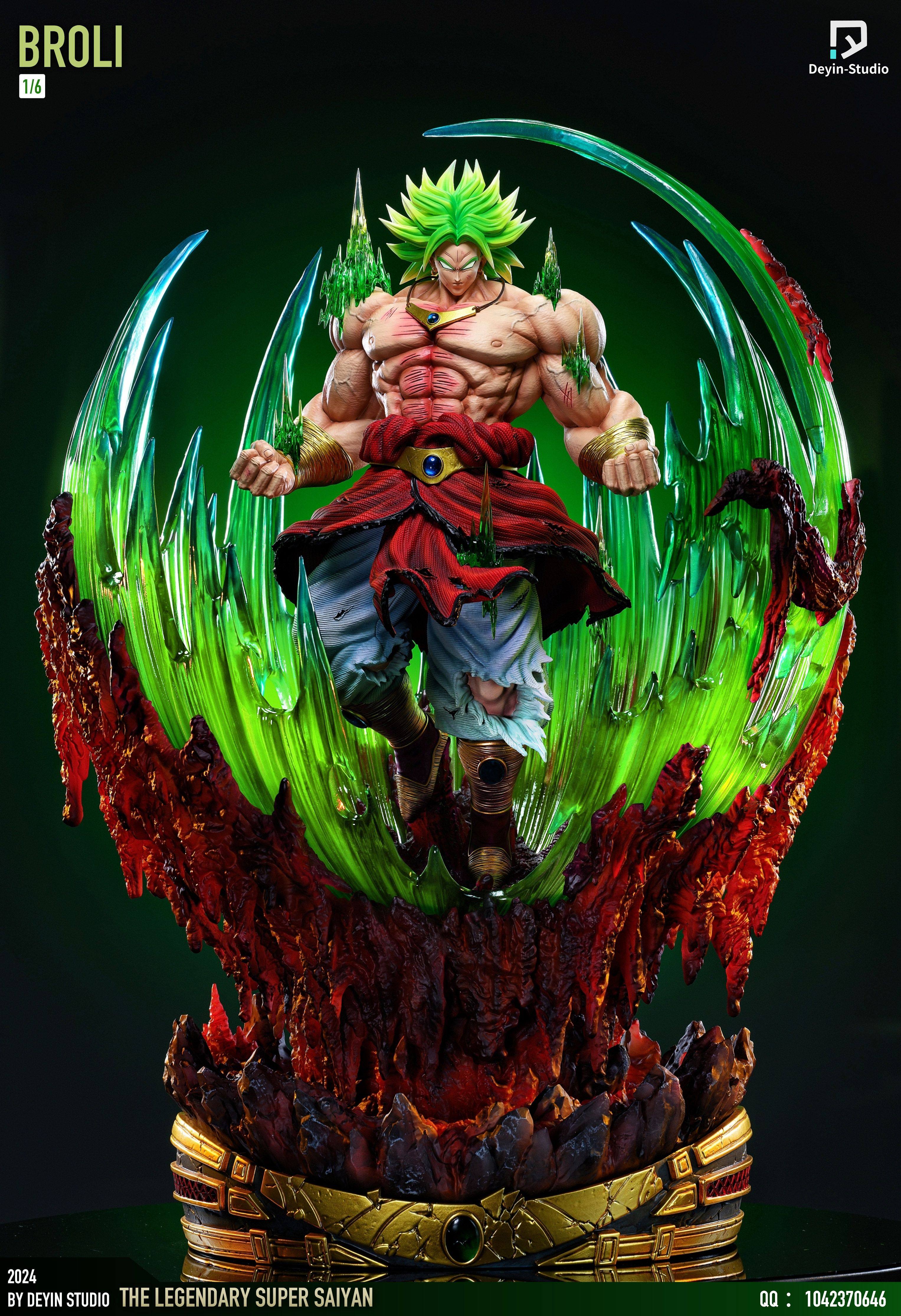 Figurine Résine Broly 1/6 - Dragon Ball Z - NEUVE Sous Blister