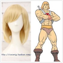 Cosmic giant Seaman blond hair cosplay wig